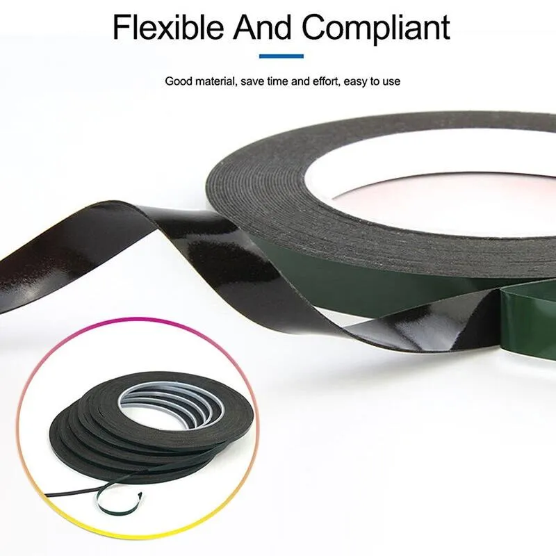 10m Double Sided Foam Tape for Screen Repair - 2x Adhesive