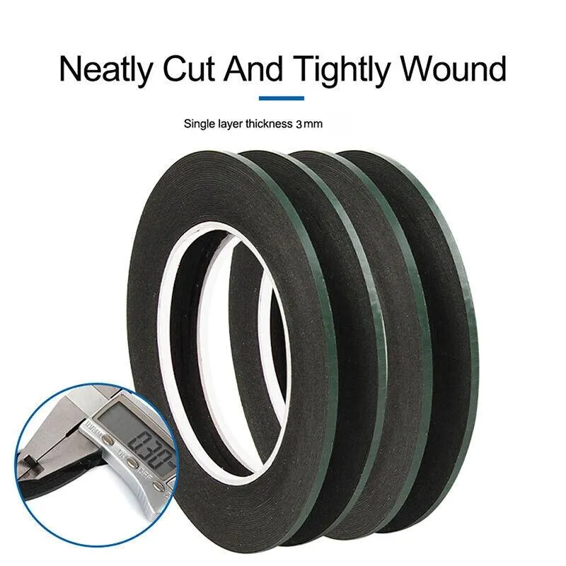 10m Double Sided Foam Tape for Screen Repair - 2x Adhesive