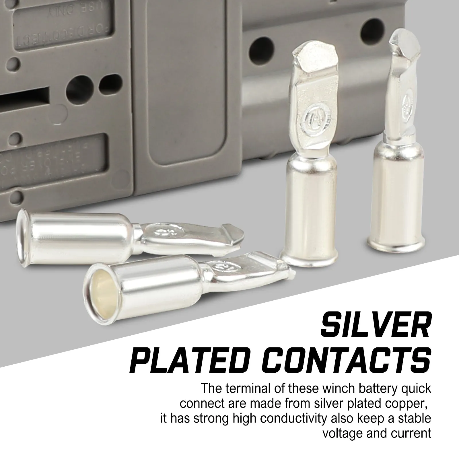 10x Anderson Plug | Anderson Style Plug Connectors | 50AMP | 6AWG | 12-24V DC Power Tool