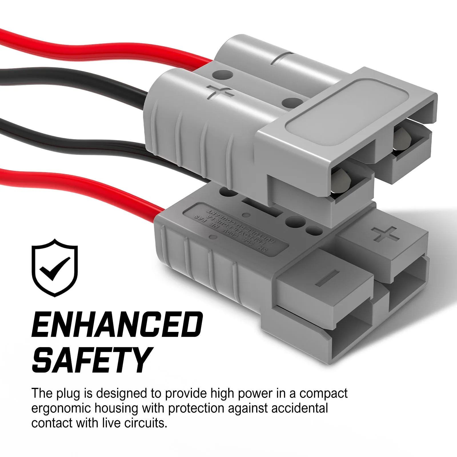 10x Anderson Plug | Anderson Style Plug Connectors | 50AMP | 6AWG | 12-24V DC Power Tool