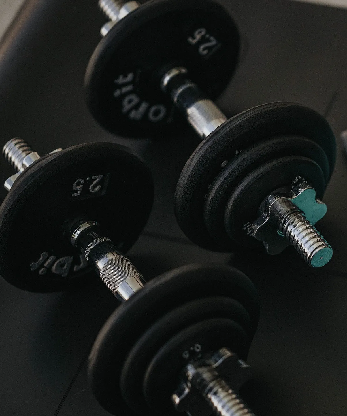 21kg Dumbbell Spin-Lock Set