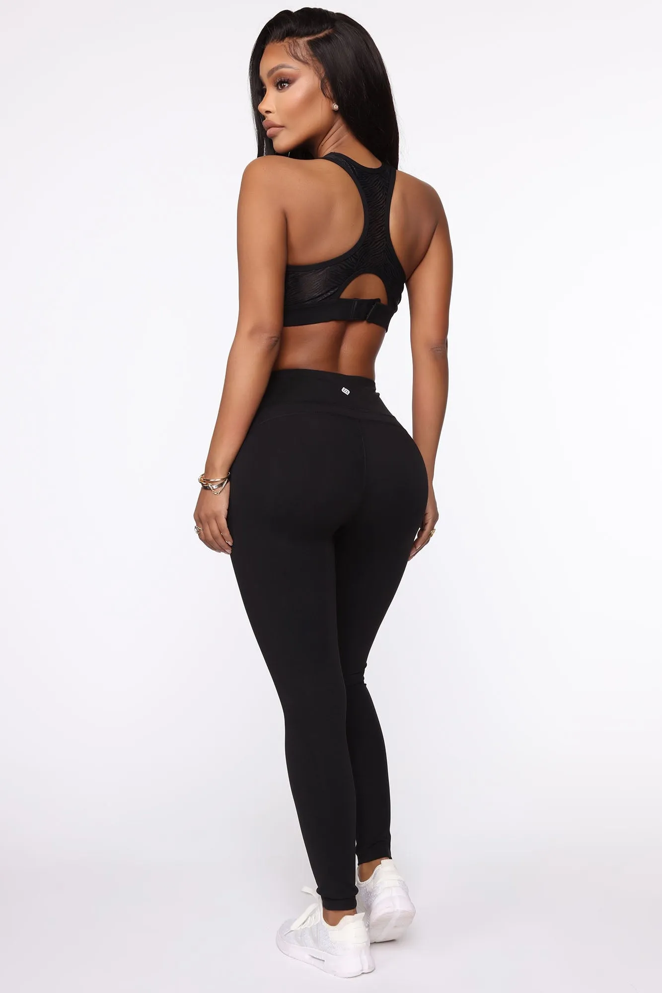 Animal Instincts Active Sports Bra - Black