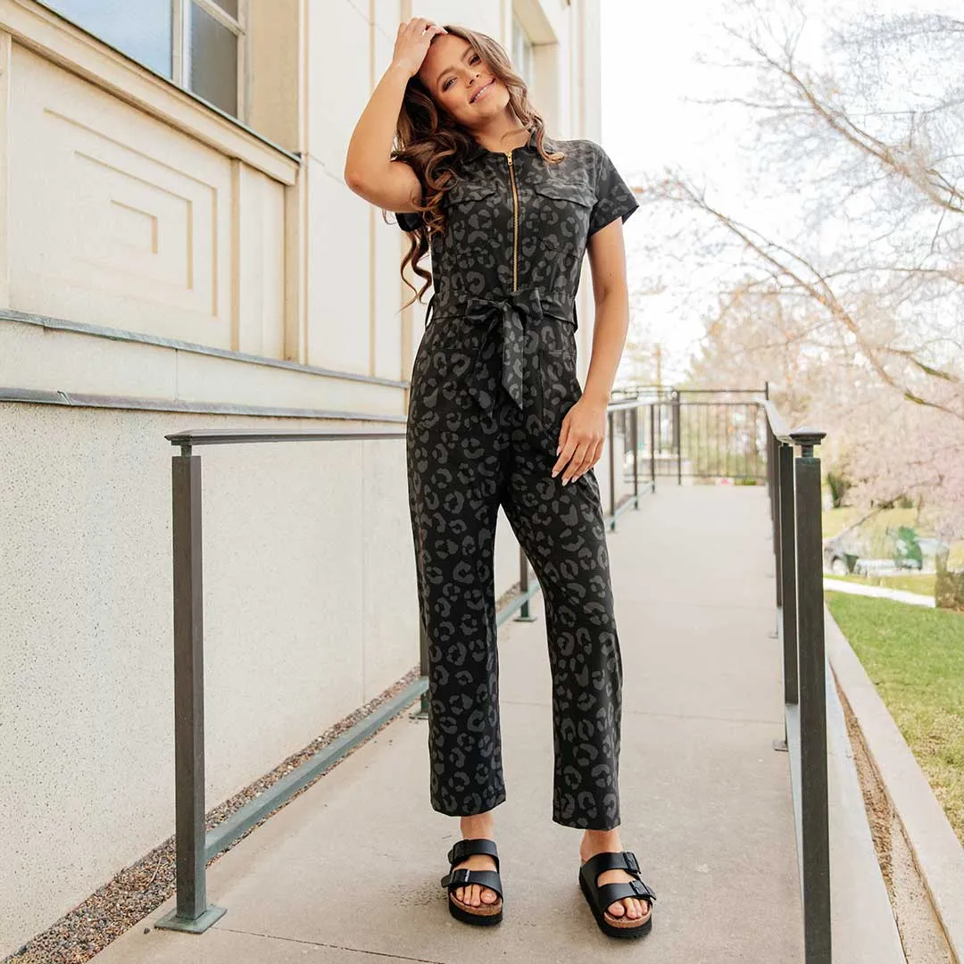 City Jumpsuit, Leopard