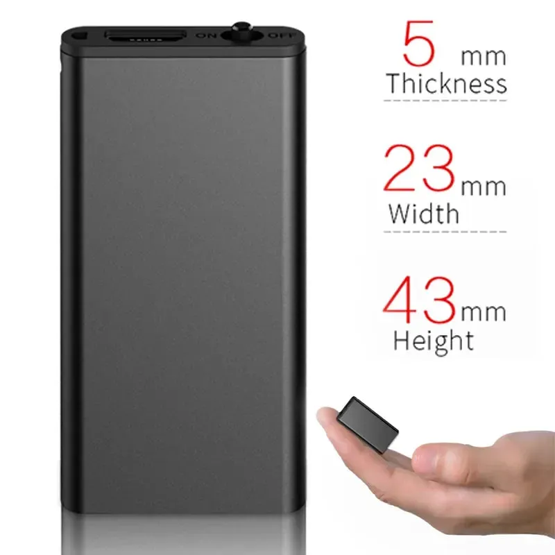 Compact Voice Recorder with Noise Reduction