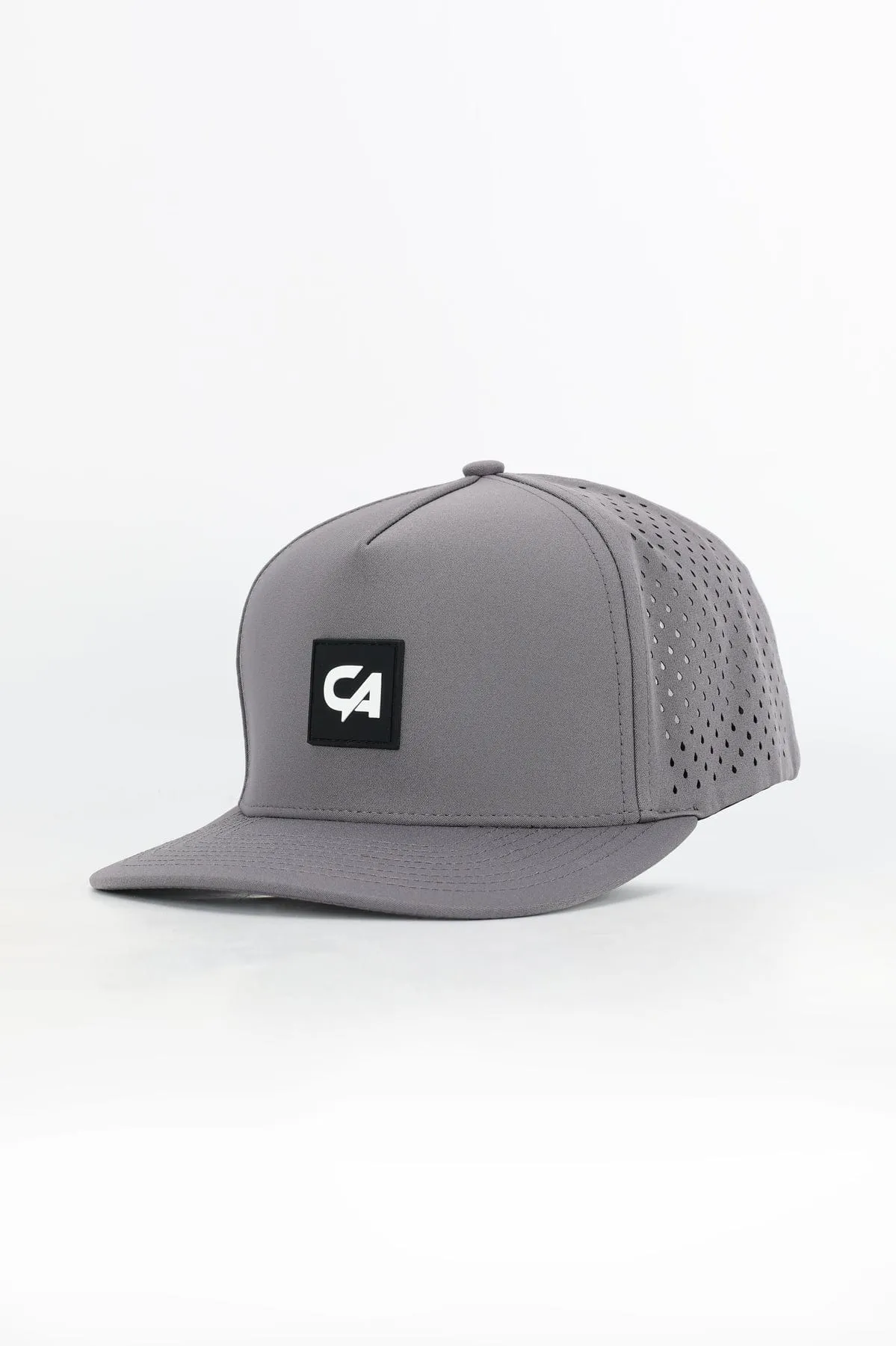 Custom Performance Peak Cap - CA (Grey)