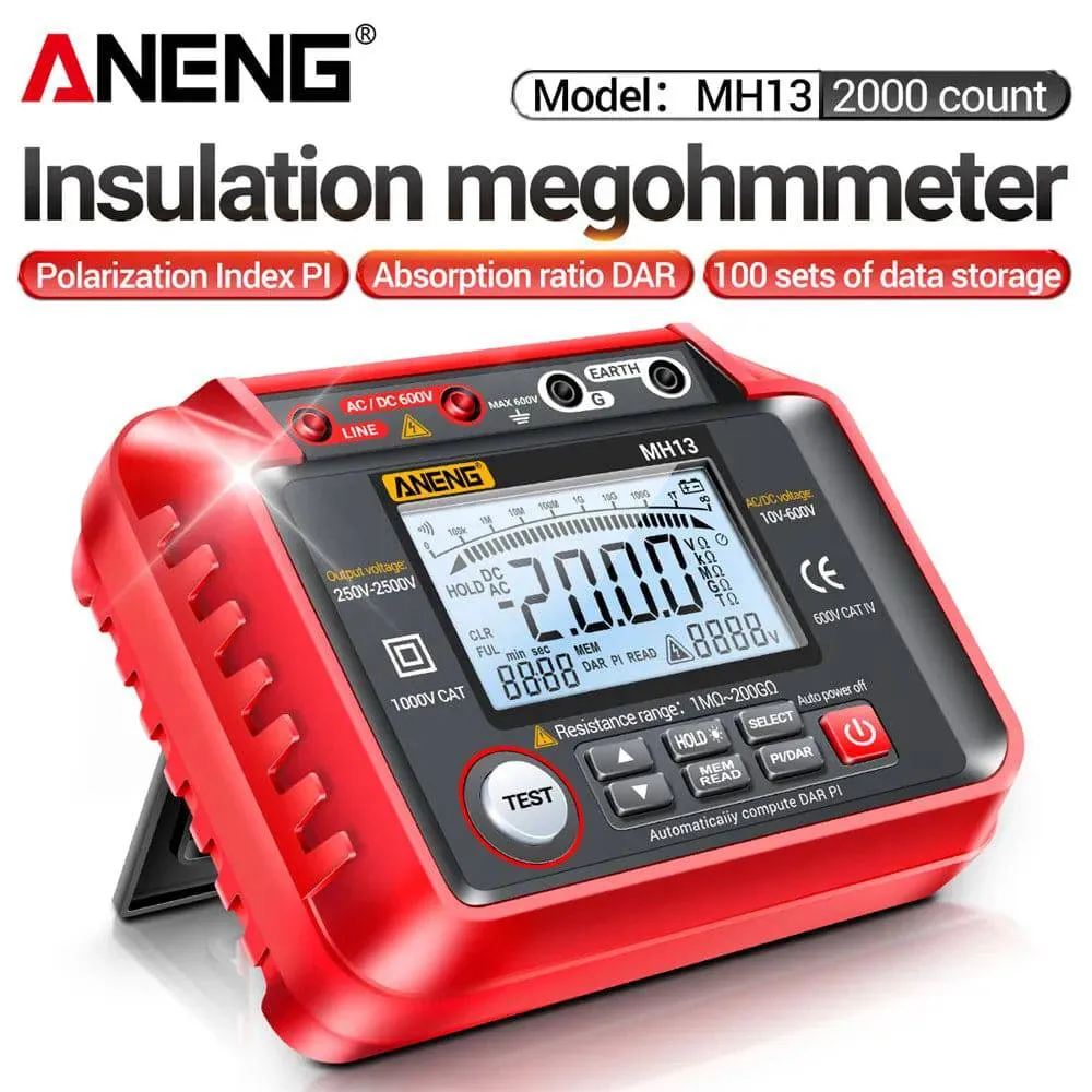 Japanese Tester Digital Multimeter Megameter Insulation Earth High Voltage Resistance Meter Tester