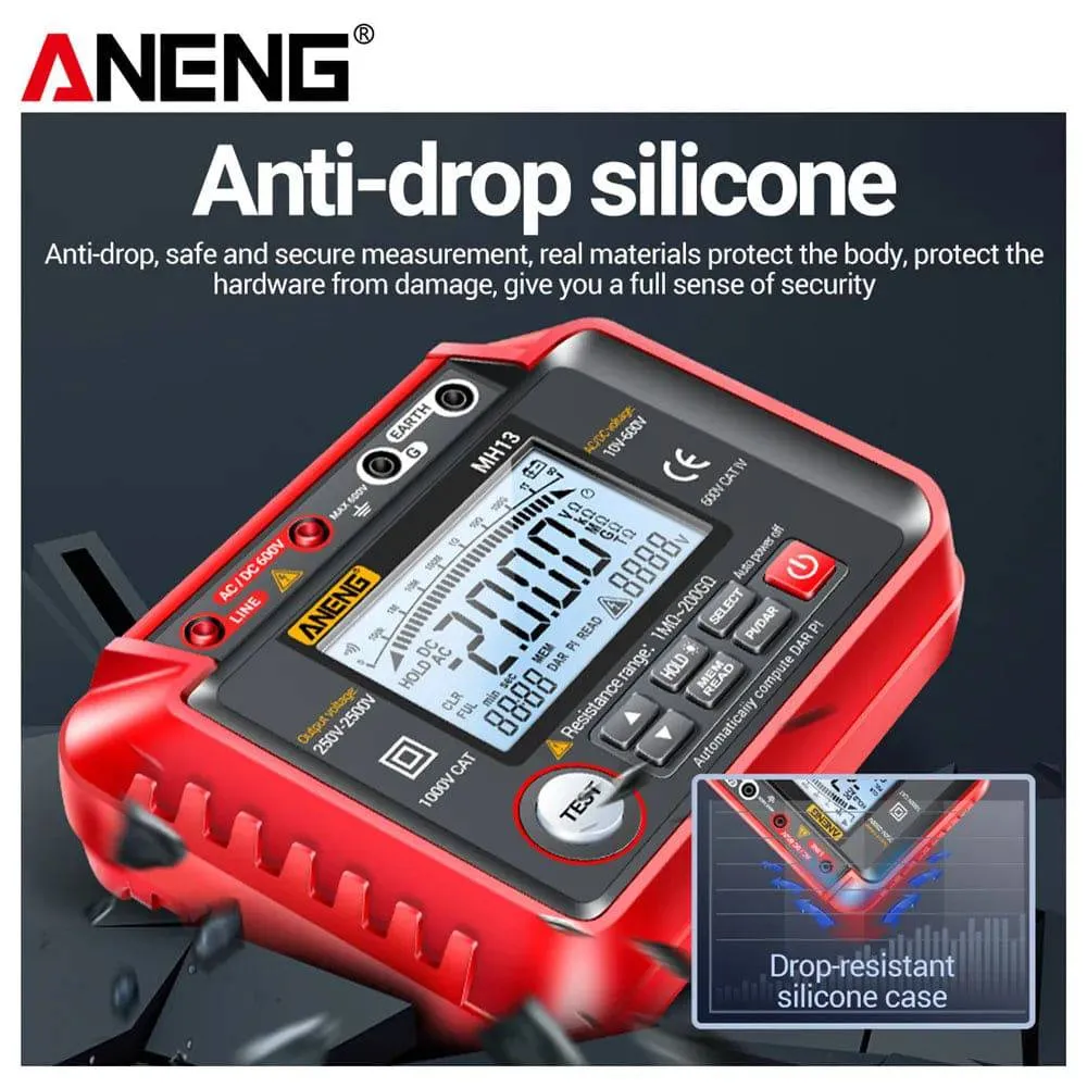 Japanese Tester Digital Multimeter Megameter Insulation Earth High Voltage Resistance Meter Tester