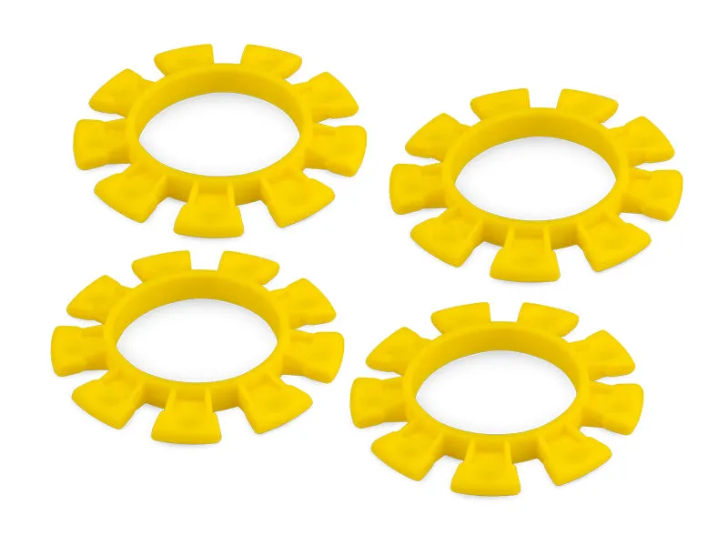 JConcepts Satellite Tire Gluing Rubber Bands: 1/10 SCT and 1/8th Buggy (Yellow)