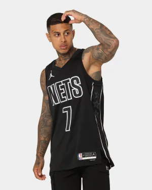 Jordan Kevin Durant Brooklyn Nets #7 Statement Edition Jordan Dri-FIT NBA Swingman Jersey Black