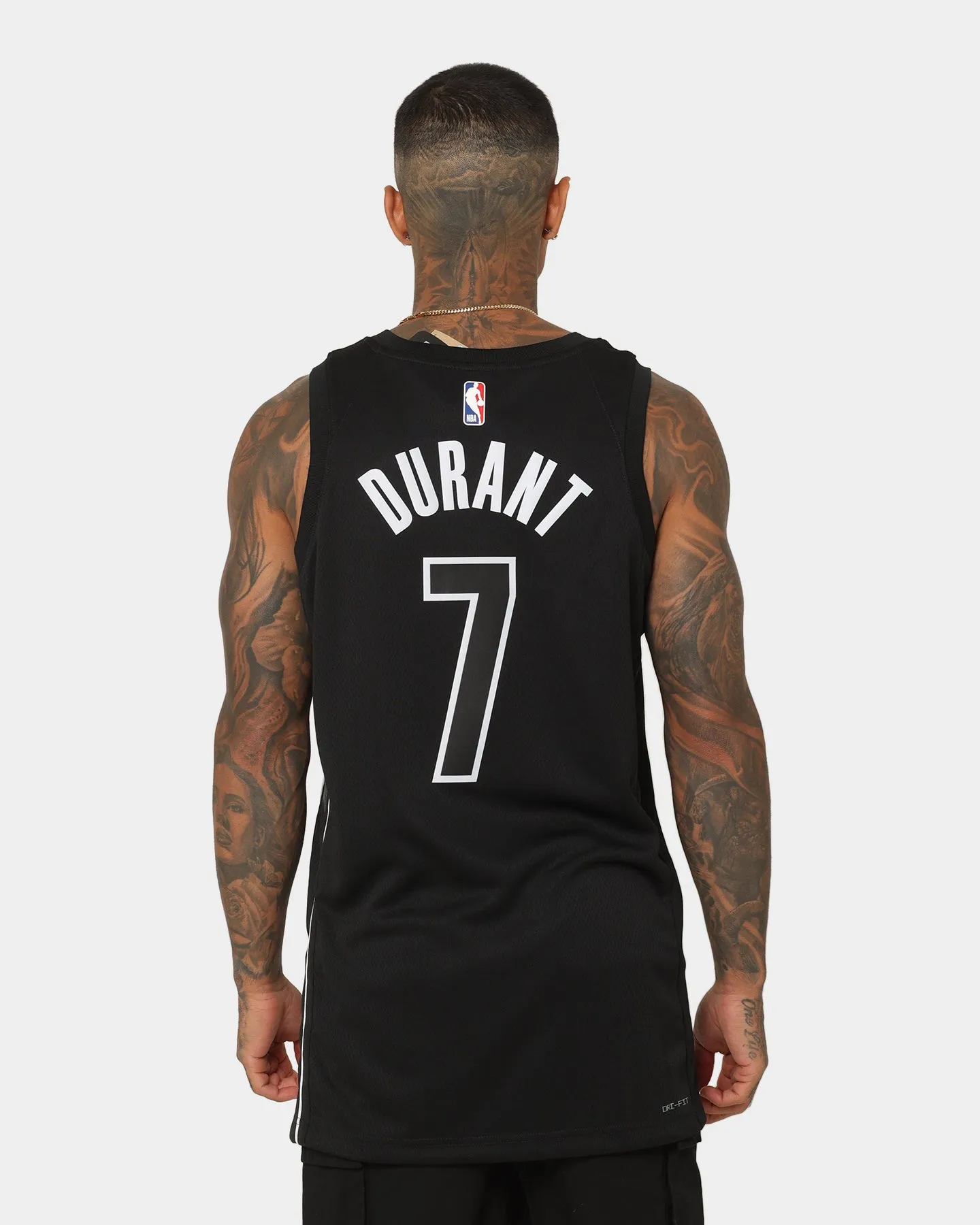 Jordan Kevin Durant Brooklyn Nets #7 Statement Edition Jordan Dri-FIT NBA Swingman Jersey Black