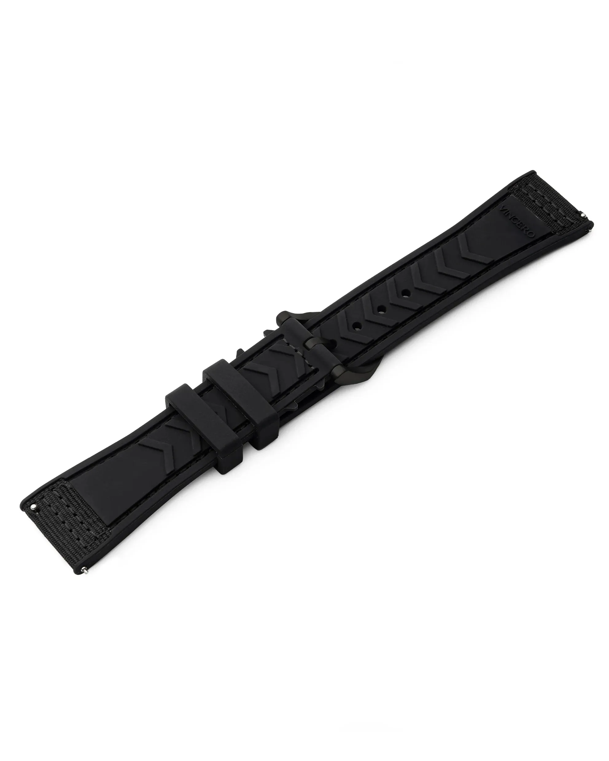 Nylon   Rubber - Black 22mm