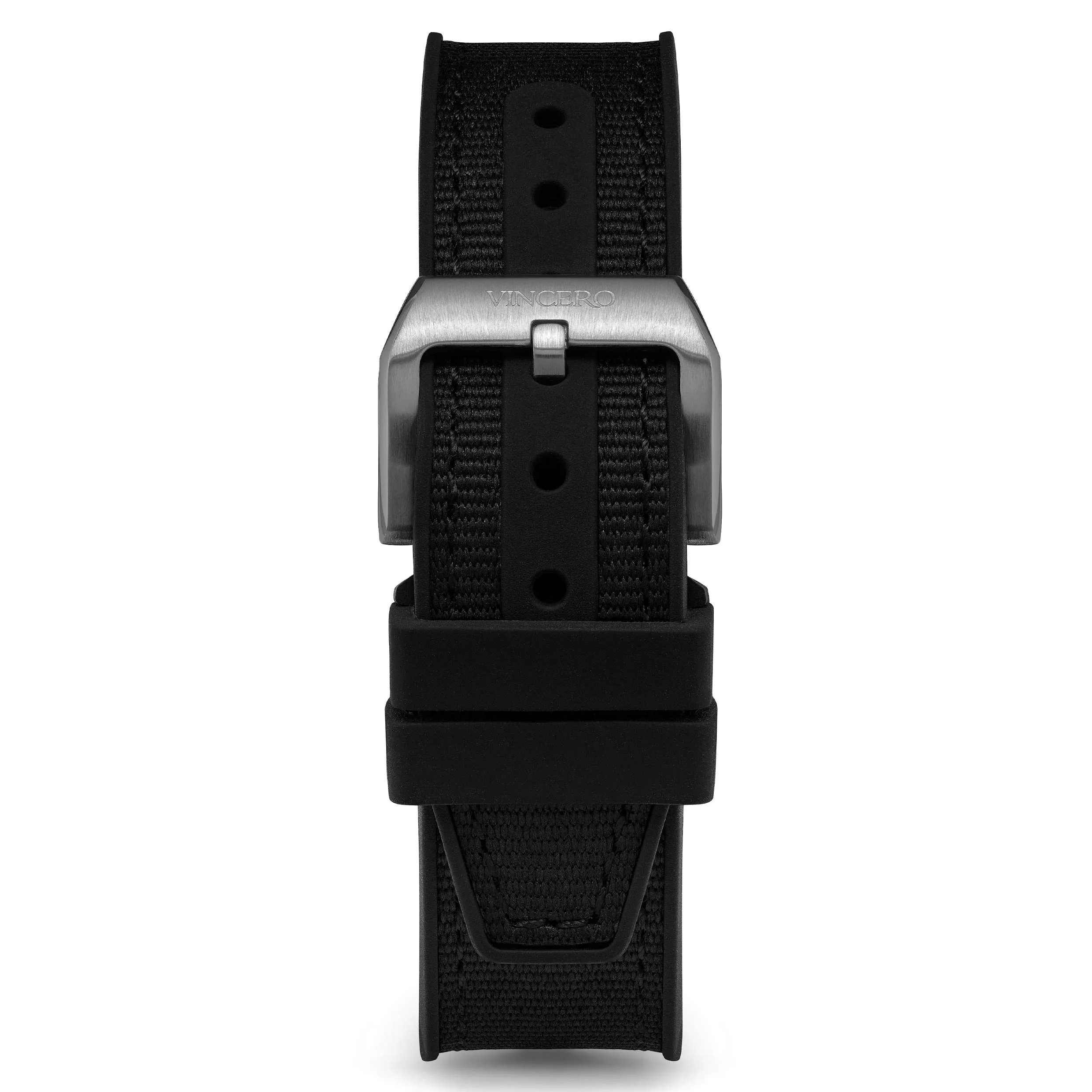 Nylon   Rubber - Black 22mm
