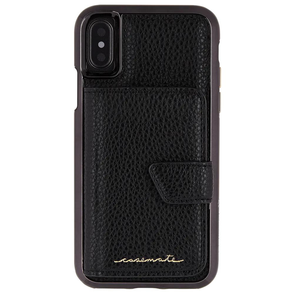 [OPEN BOX] CASE-MATE Compact Mirror Case for iPhone XS/X Black