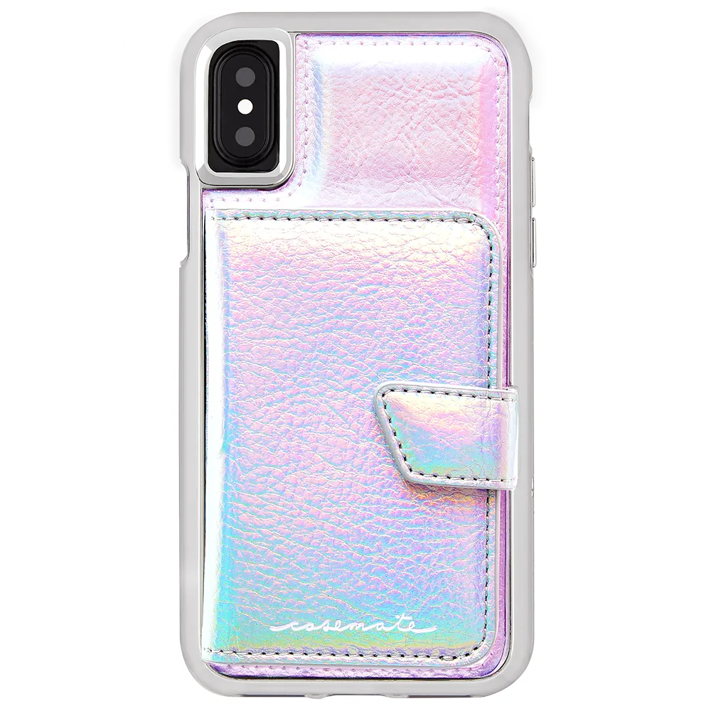 [OPEN BOX] CASE-MATE Compact Mirror Case for iPhone XS/X  Iridescent