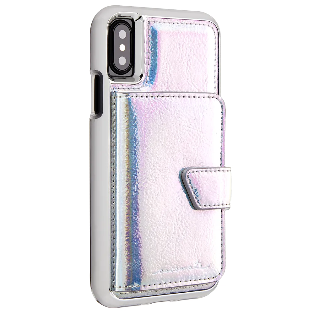[OPEN BOX] CASE-MATE Compact Mirror Case for iPhone XS/X  Iridescent