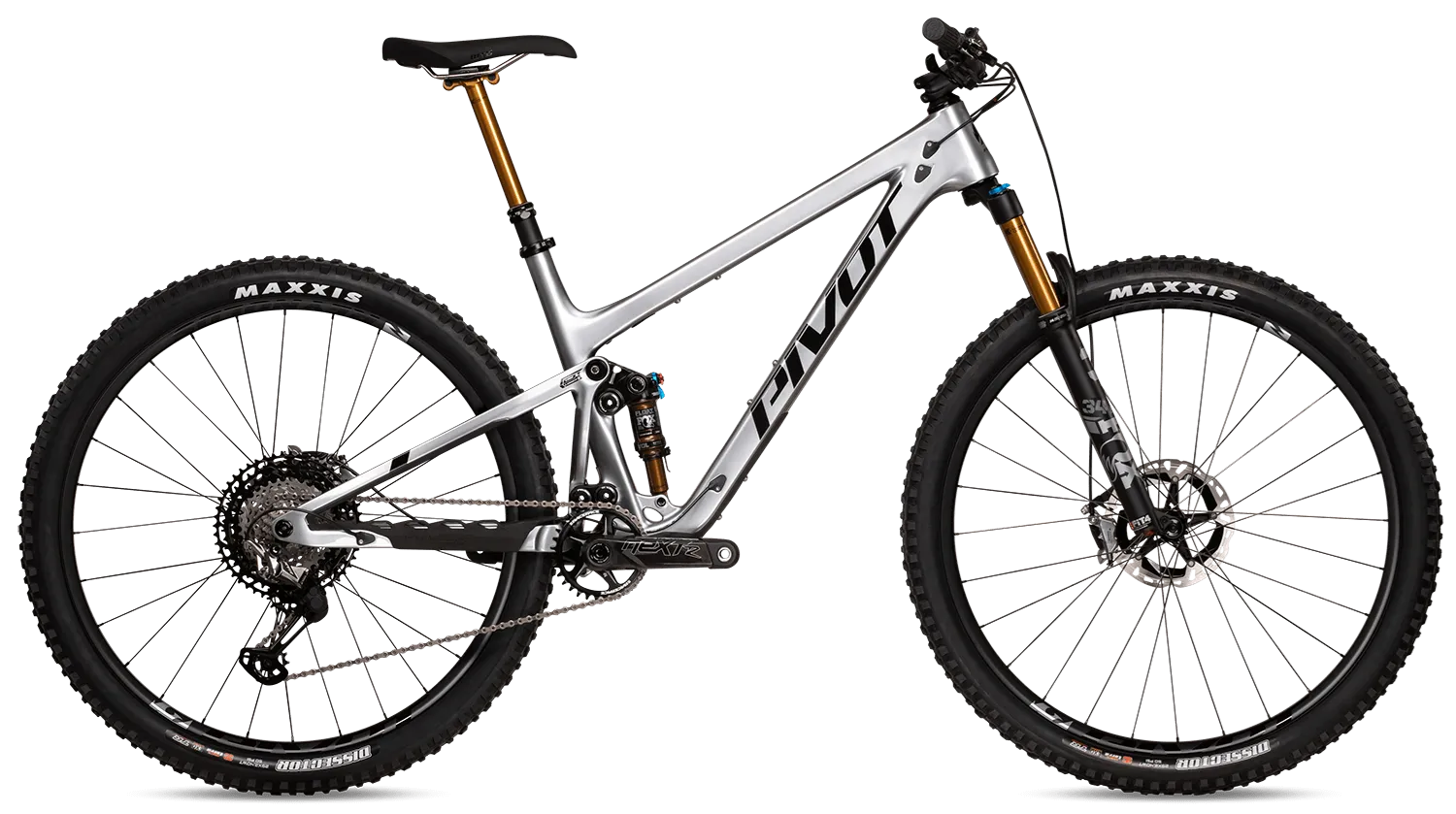 Pivot Mountain Bike Trail 429 Pro XT/XTR Enduro 29 Silver Metallic