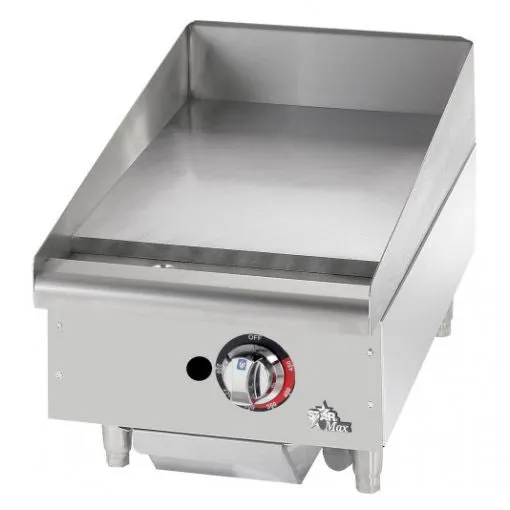 STAR 615TF 15" Thermostat Controlled Gas Griddle - Natural Gas 28,300 BTU