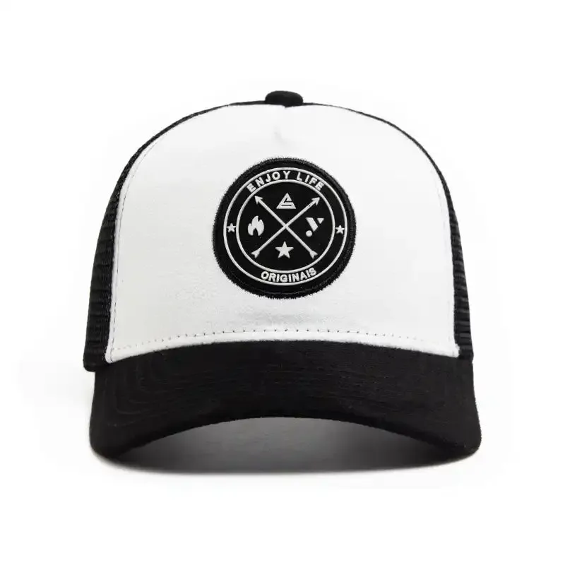 Summer Breathable Mesh Hard Top Baseball Cap