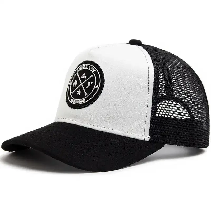 Summer Breathable Mesh Hard Top Baseball Cap