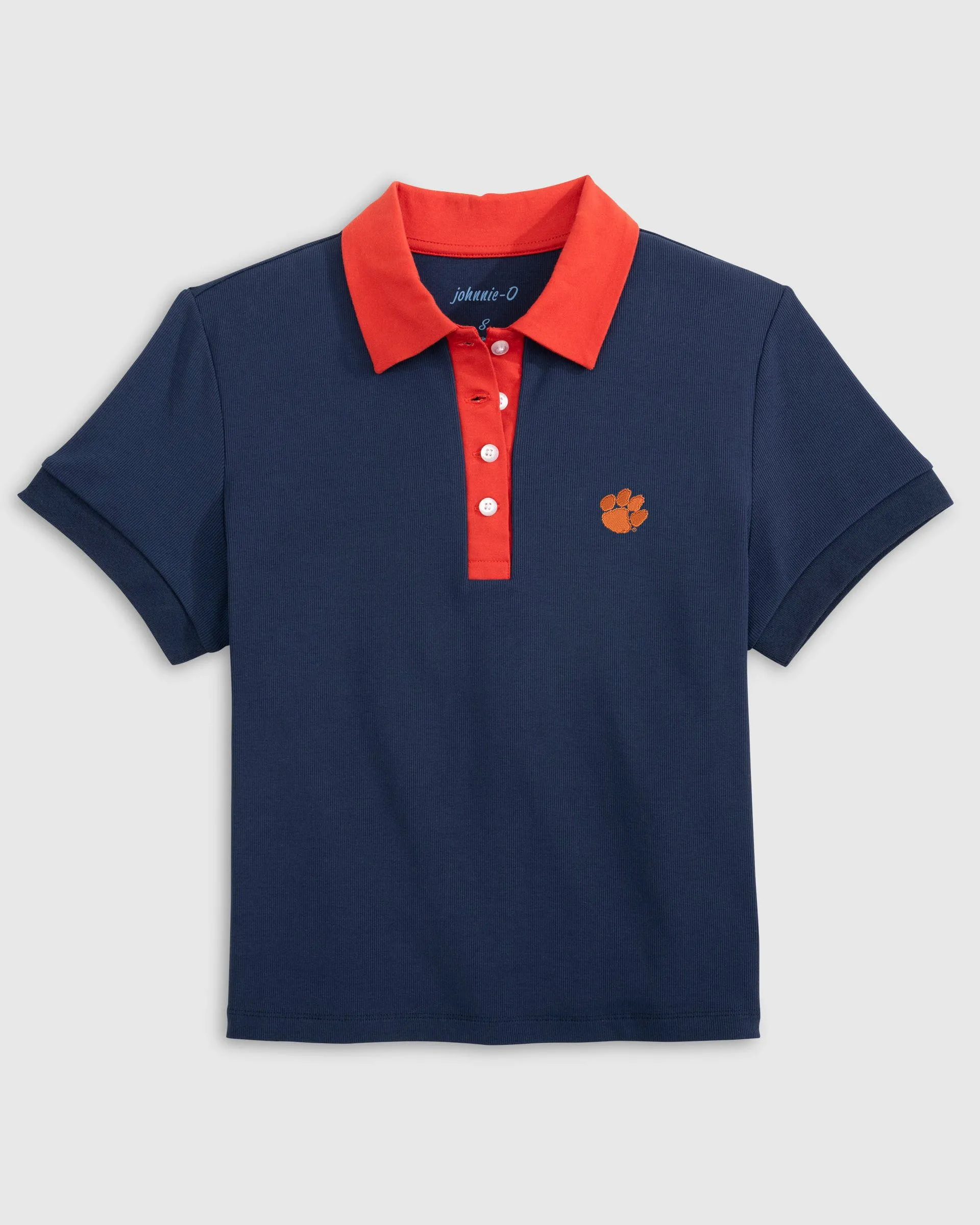 Women's Clemson Maisie 4-Button Performance Polo
